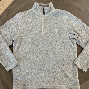 The North Face 1/4 Zip Pull Over Mens Size Large